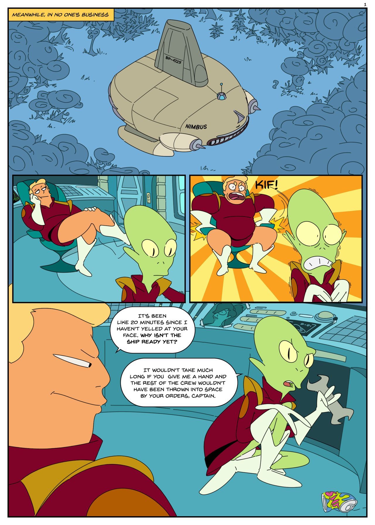 ZAPP BRANNIGAN & THE MISTERIOUS OMICRONIAN 2