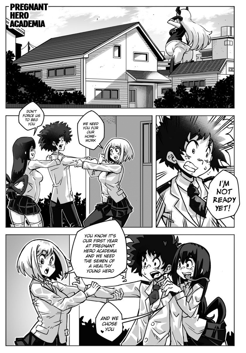 [Mabee.lz] Pregnant Hero Academia (My Hero Academia) 1