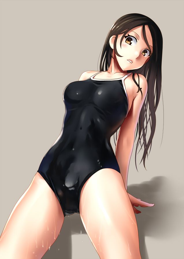 [Secondary] secondary erotic image of a pretty girl wearing a school swimsuit Part 21 [squishy water] 11