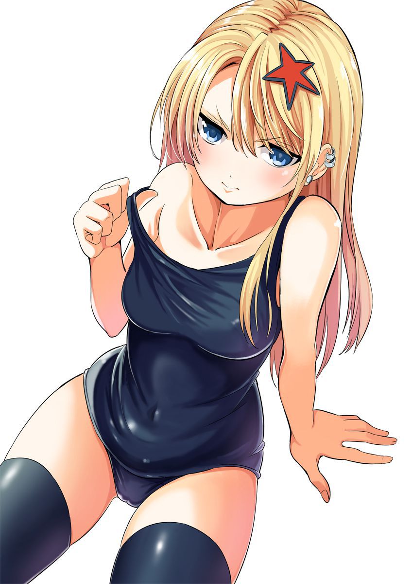 [Secondary] secondary erotic image of a pretty girl wearing a school swimsuit Part 21 [squishy water] 35