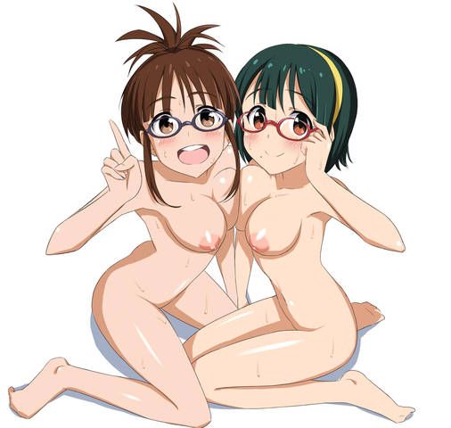 Erotic image summary of the girl wearing glasses 1