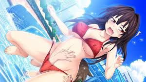 Rainbow image that I want to feel the temperature of summer to see the swimsuit beautiful girl 25