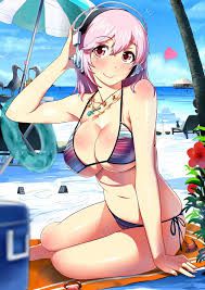 Rainbow image that I want to feel the temperature of summer to see the swimsuit beautiful girl 27