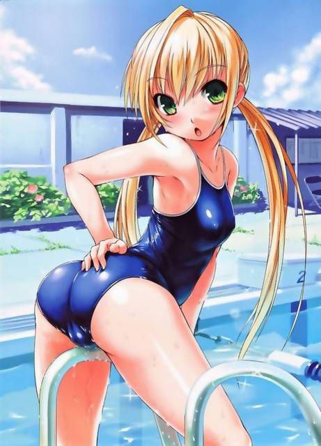 Rainbow image that I want to feel the temperature of summer to see the swimsuit beautiful girl 37