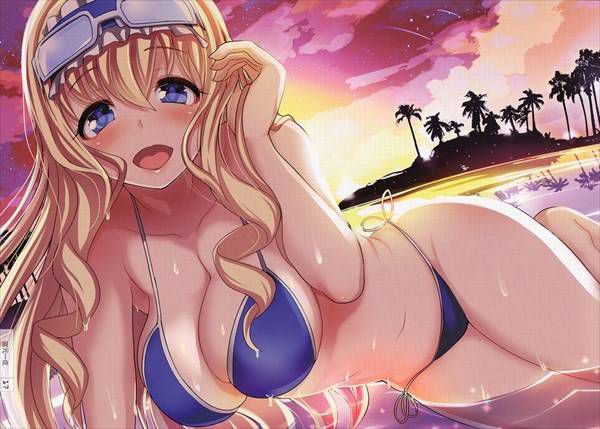 Rainbow image that I want to feel the temperature of summer to see the swimsuit beautiful girl 38