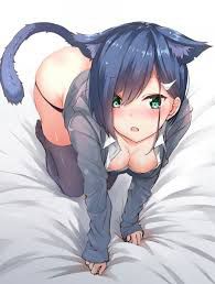 [Secondary erotic] girl who has the expression of cute naughty negating on all fours 24
