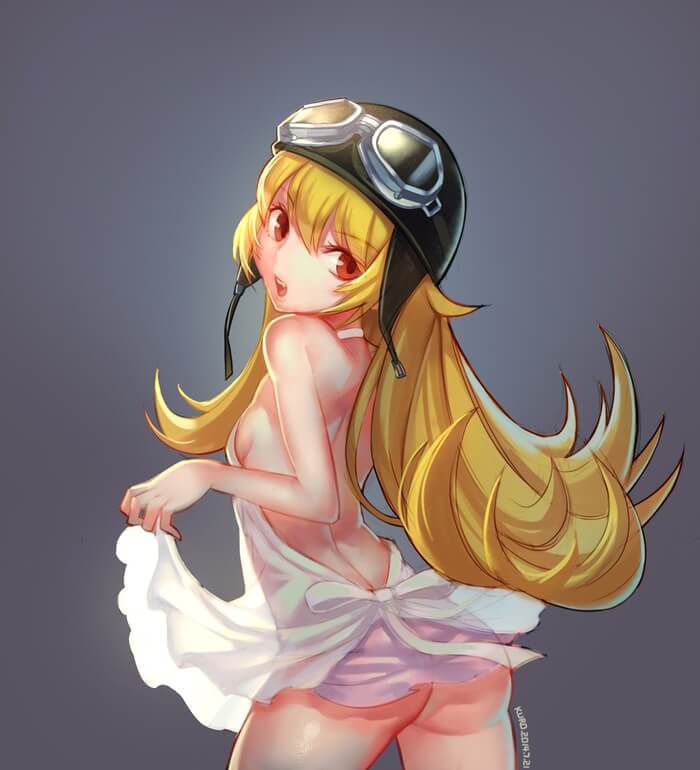 【There is an image】 The shock image of Shinobu Oshino is leaked!? (Story Series) 4