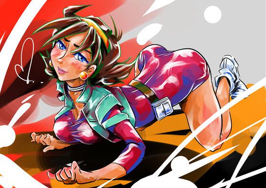 Let's be happy to see the erotic image of Mobile Fighting Den G Gundam! 12