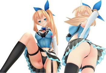 Become happy to see erotic images of virtual youtuber! 1