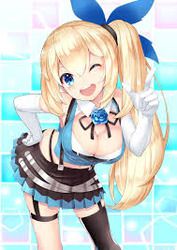 Become happy to see erotic images of virtual youtuber! 12
