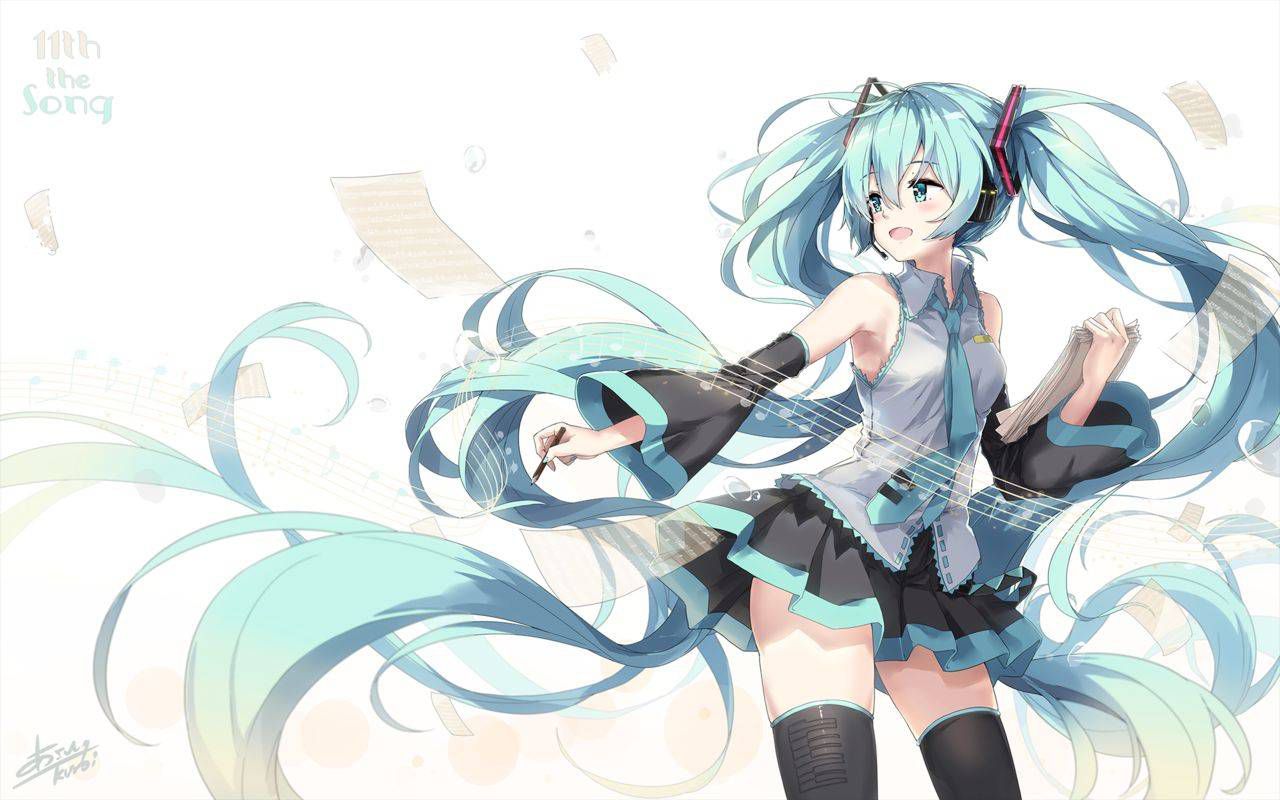 I'm going to put erotic cute image of Vocaloid! 10