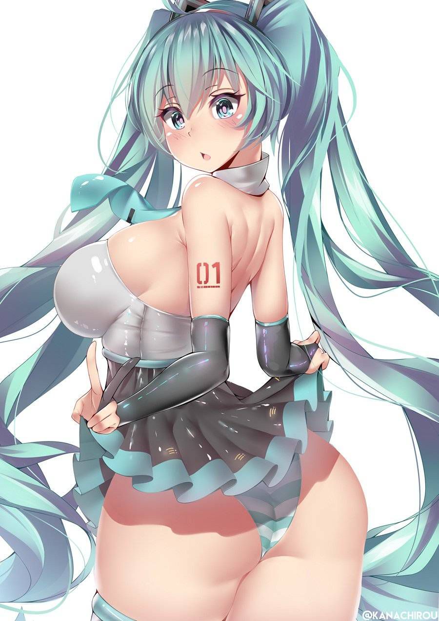 I'm going to put erotic cute image of Vocaloid! 18