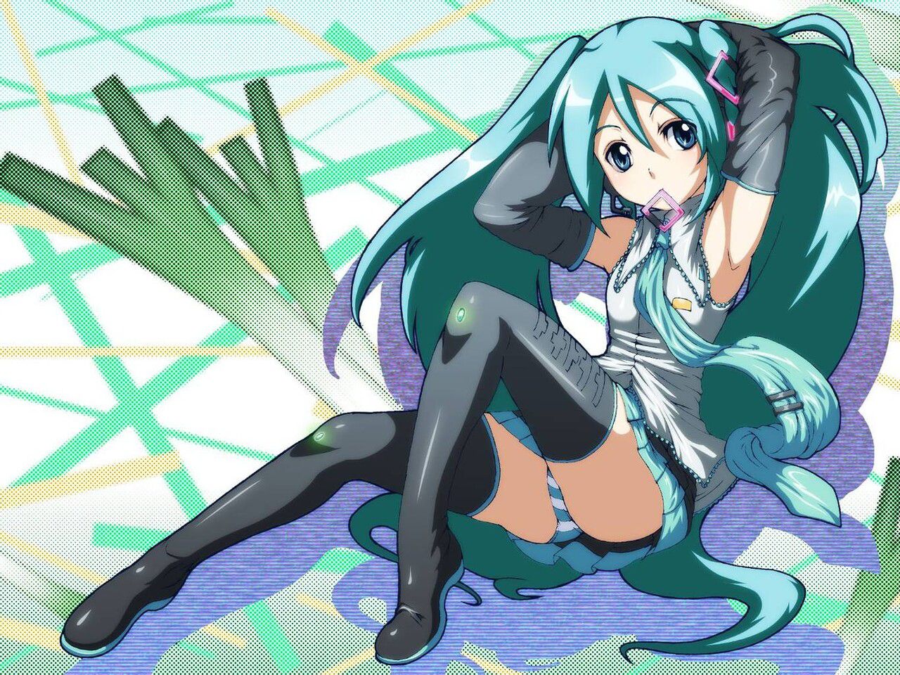 I'm going to put erotic cute image of Vocaloid! 19