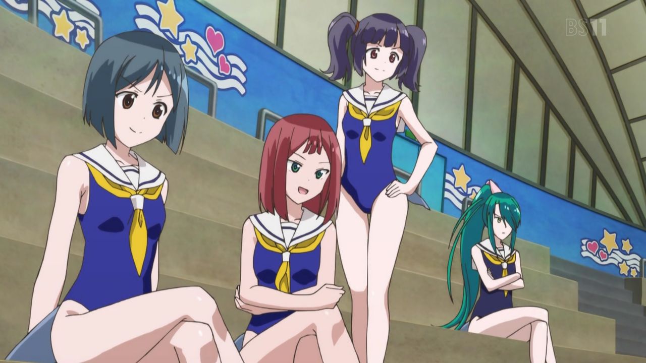 [Good times] [Herd! ] Seaton Gakuen] Echiechi swimsuit has been around in 8 episode!!!!s 14