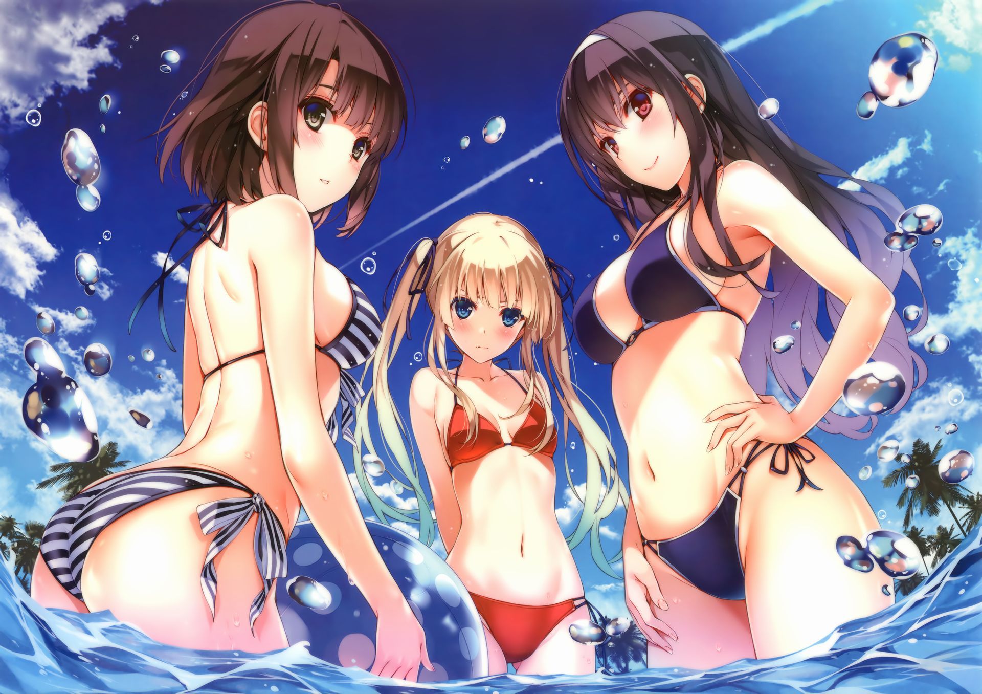 Two-dimensional cute girl's swimsuit is all-you-can-see www 22