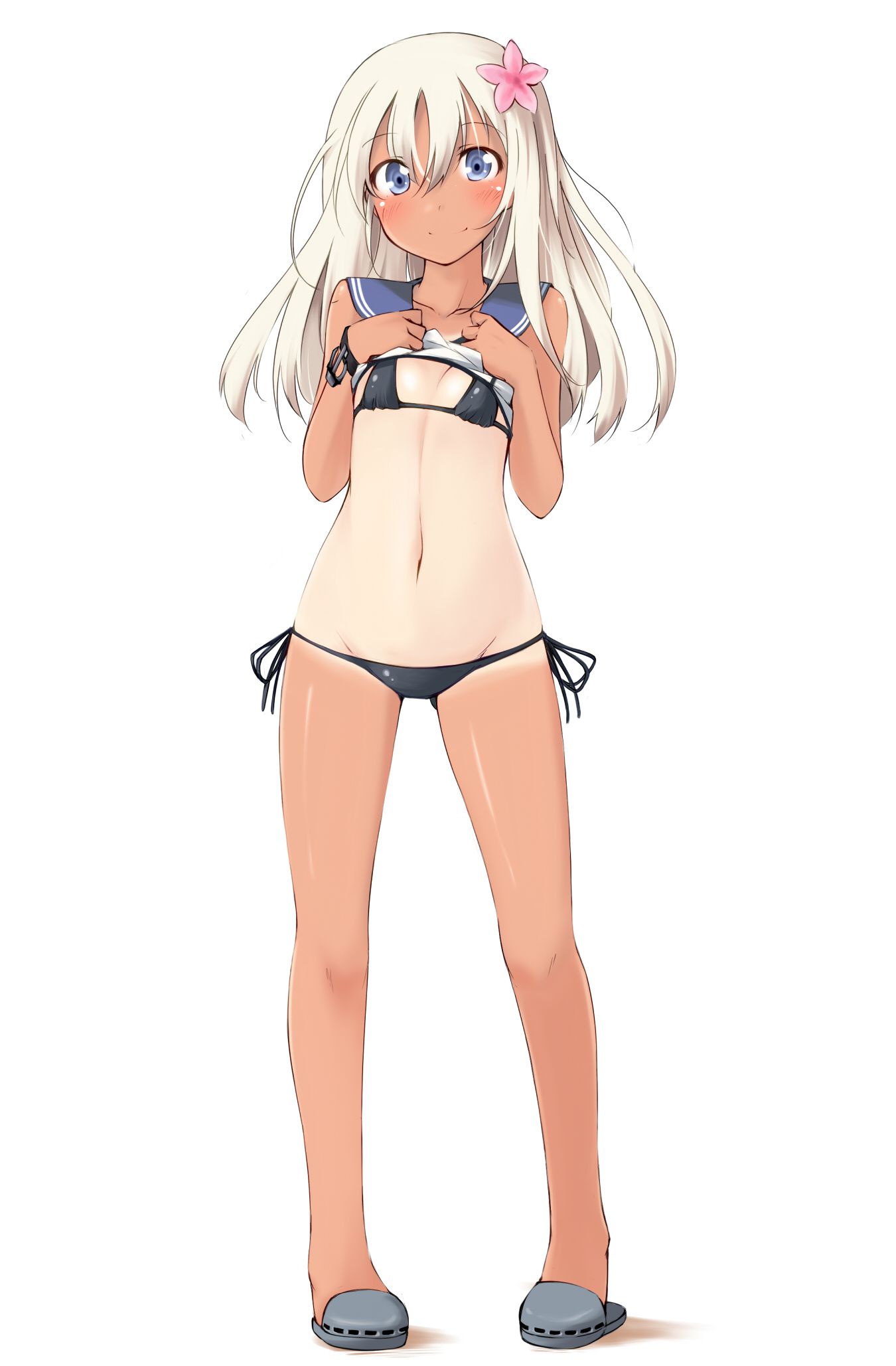 Two-dimensional cute girl's swimsuit is all-you-can-see www 40