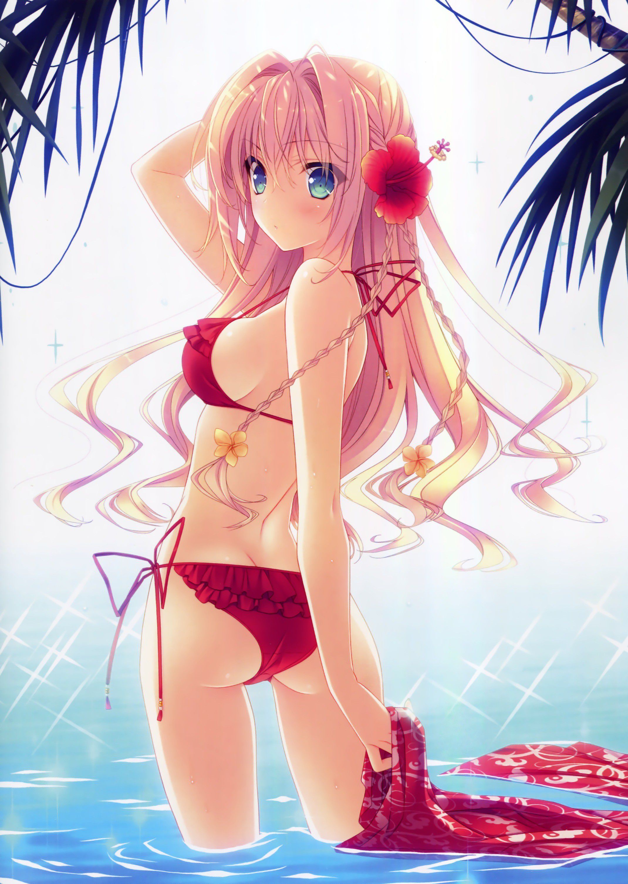 Two-dimensional cute girl's swimsuit is all-you-can-see www 45