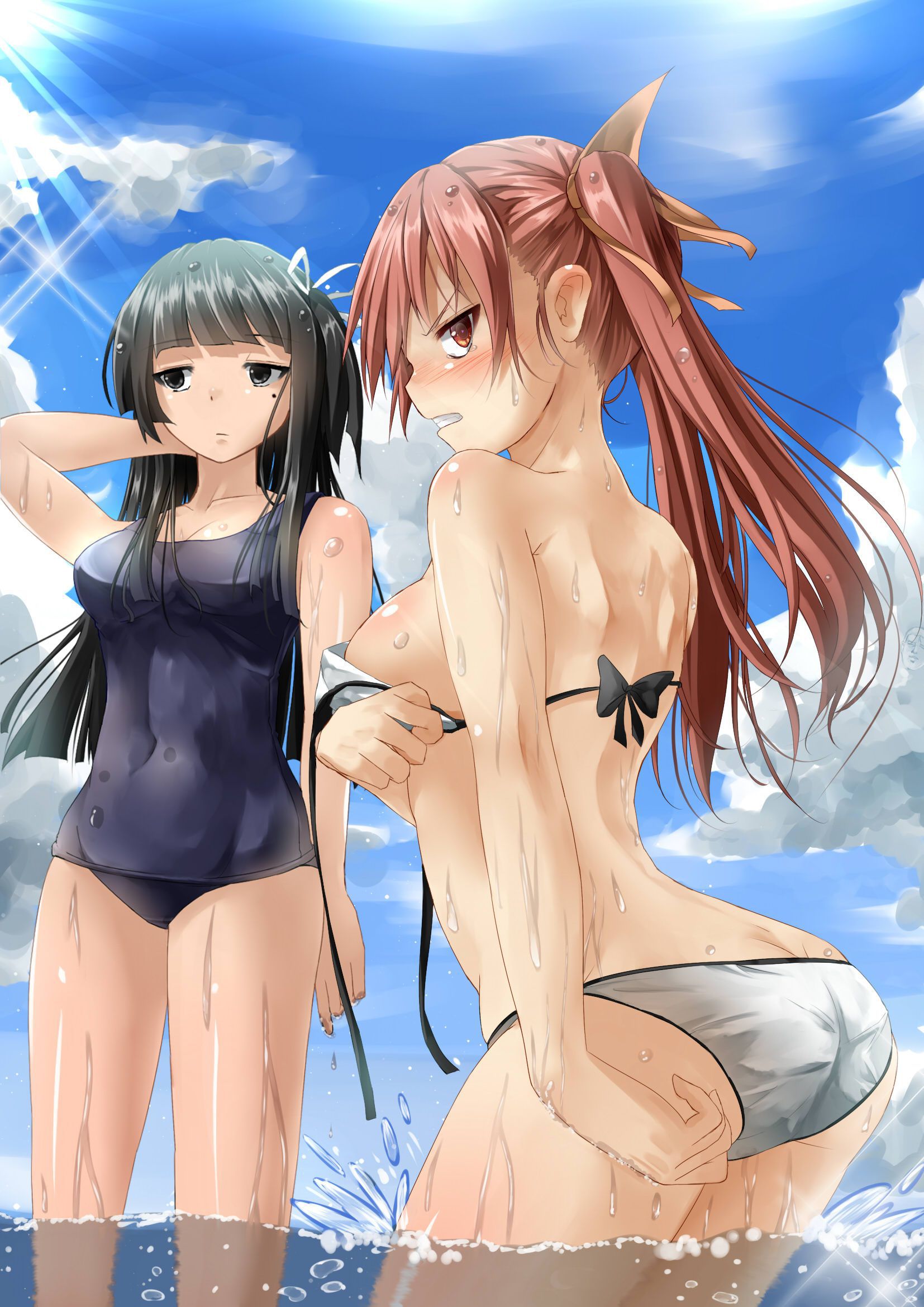 Two-dimensional cute girl's swimsuit is all-you-can-see www 63