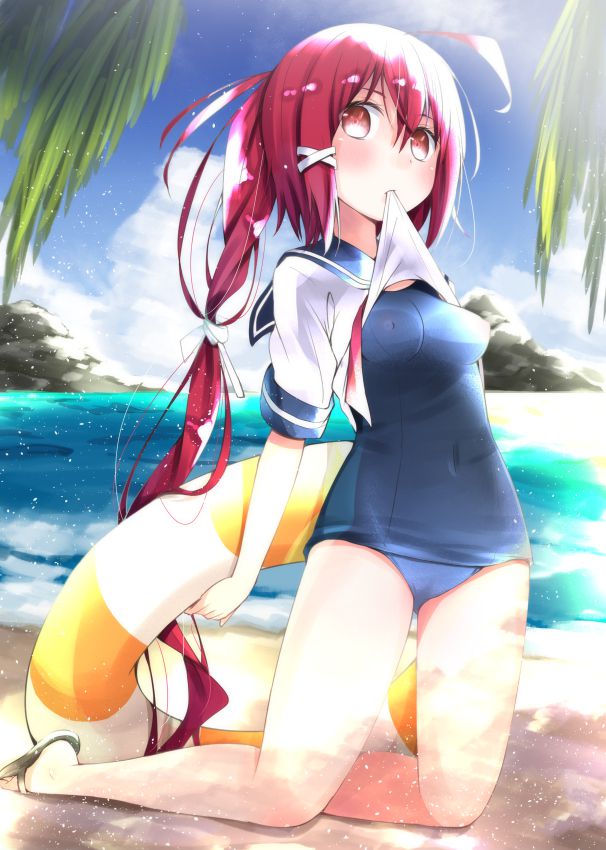 Two-dimensional cute girl's swimsuit is all-you-can-see www 7