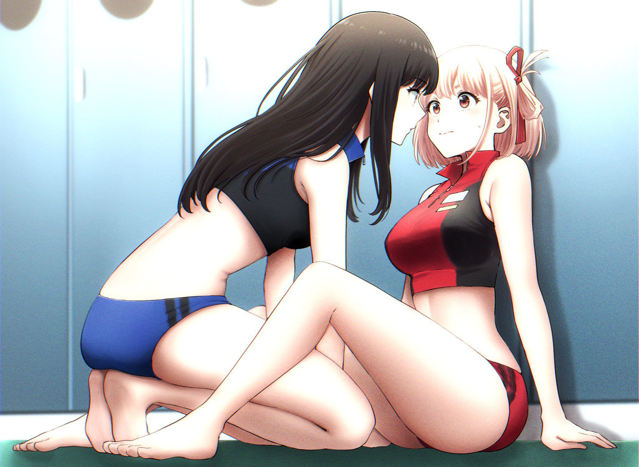 - Chisataki (Ricoriko): Liquorice Recoil Chisagi Senbō and Inoue Takina no Chisataki Yuri Rez Secondary Erotic Images 10