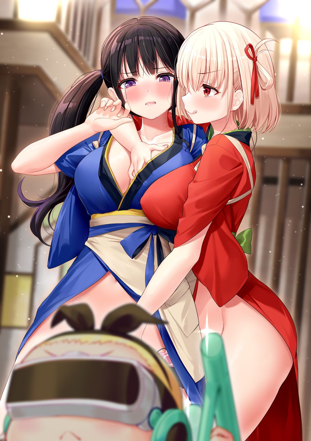 - Chisataki (Ricoriko): Liquorice Recoil Chisagi Senbō and Inoue Takina no Chisataki Yuri Rez Secondary Erotic Images 21