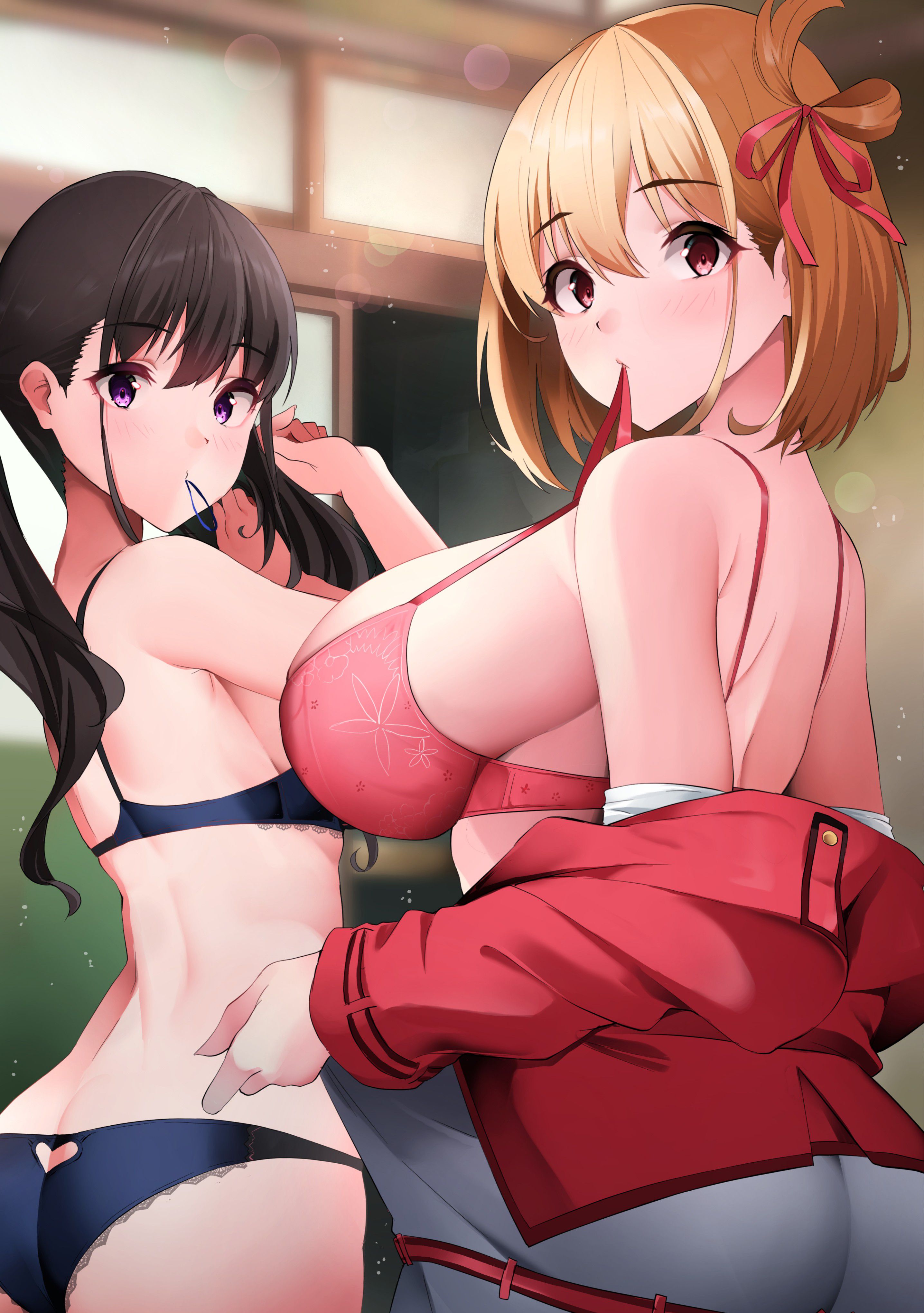 - Chisataki (Ricoriko): Liquorice Recoil Chisagi Senbō and Inoue Takina no Chisataki Yuri Rez Secondary Erotic Images 25