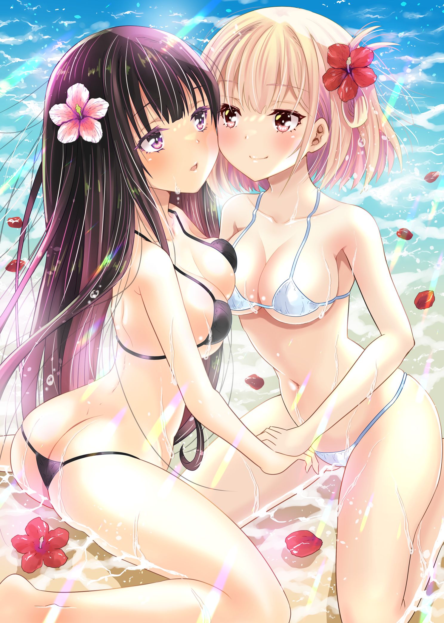 - Chisataki (Ricoriko): Liquorice Recoil Chisagi Senbō and Inoue Takina no Chisataki Yuri Rez Secondary Erotic Images 64