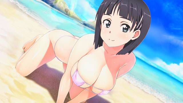 [Anime] erotic image of Naoha Kasumigatani of Sword Art Online 8