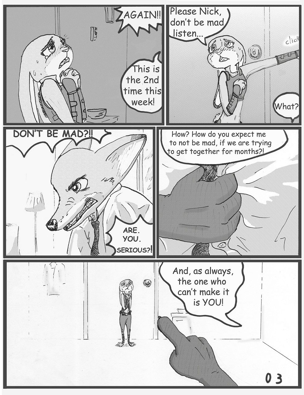 [TheGorySaint] Not Again. (Zootopia) [Ongoing] 4