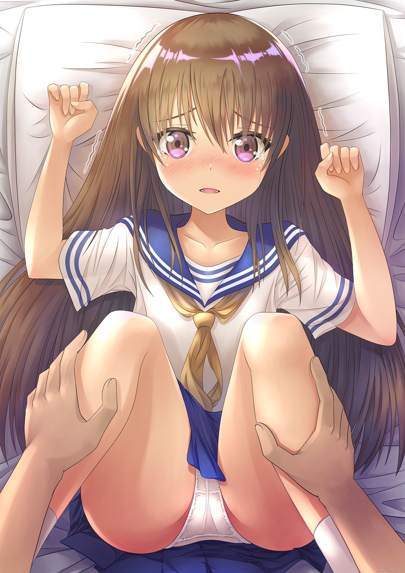 [Lori Panchira] erotic image of lying Lori Panchira lying loli girl will do a white loli panchira defenseless! 34