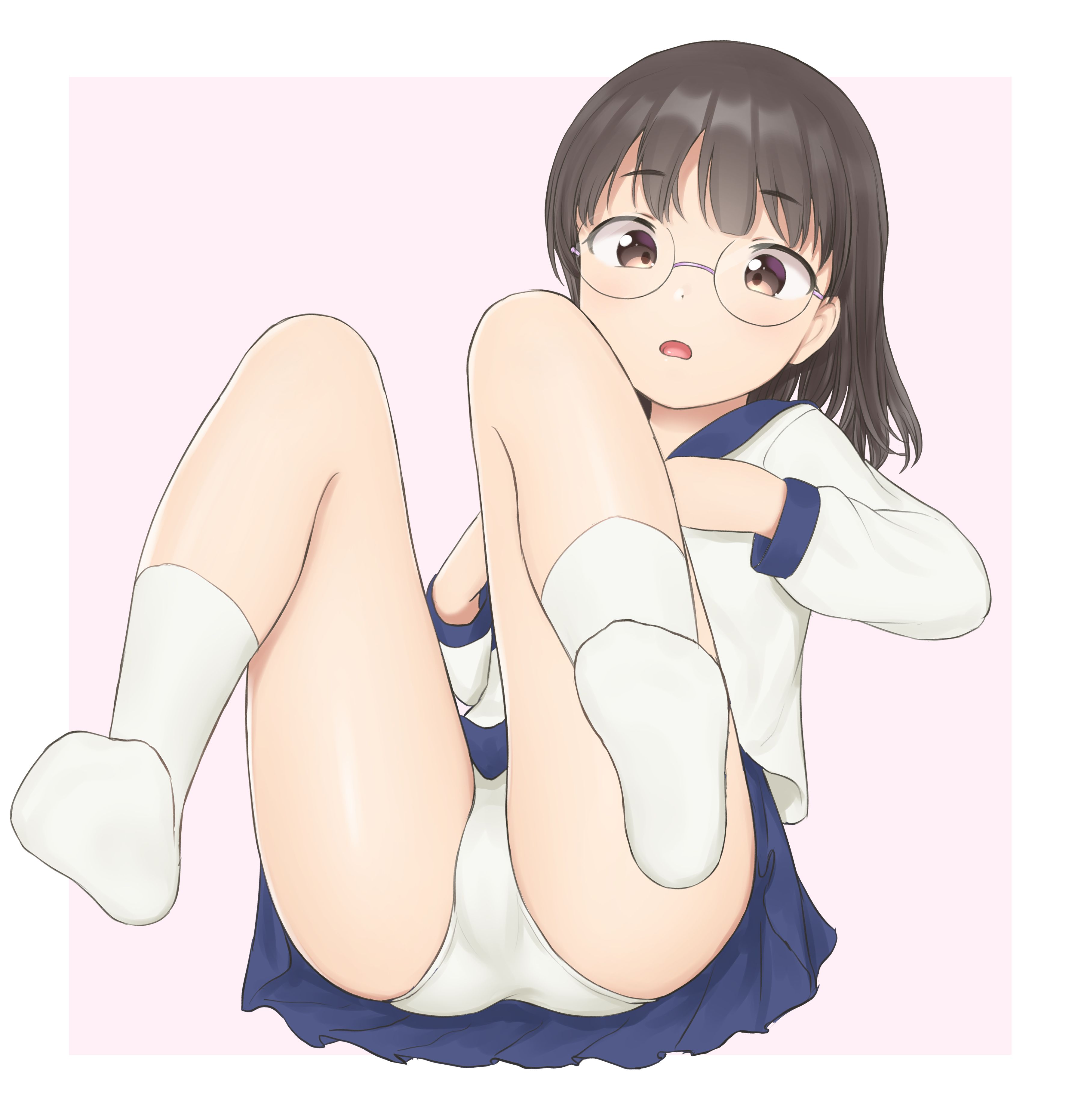 [Lori Panchira] erotic image of lying Lori Panchira lying loli girl will do a white loli panchira defenseless! 35