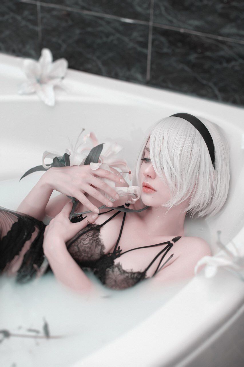 [Image] 2B cosplay erotic too wwwwww of foreign beauty cosplayer 4
