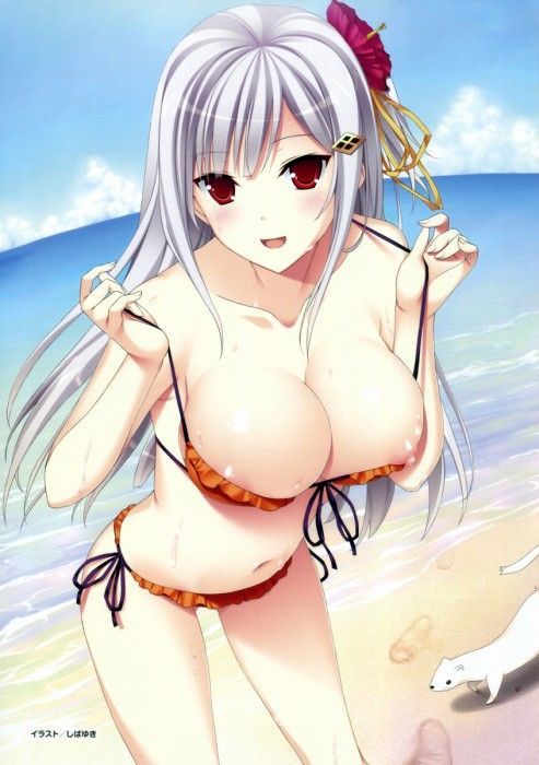 [Secondary] (Swimsuit) Bikini Girl's Pulling Image 13 1