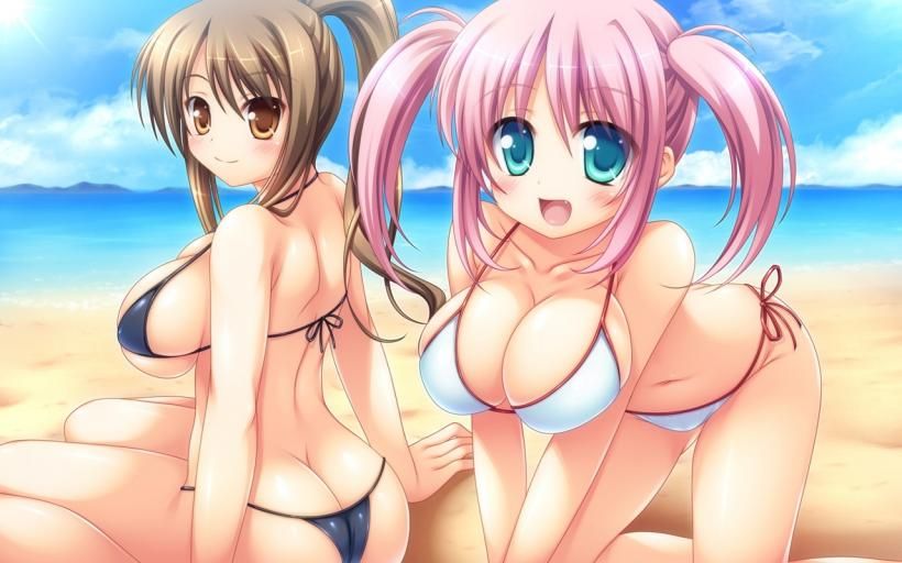 [Secondary] (Swimsuit) Bikini Girl's Pulling Image 13 11