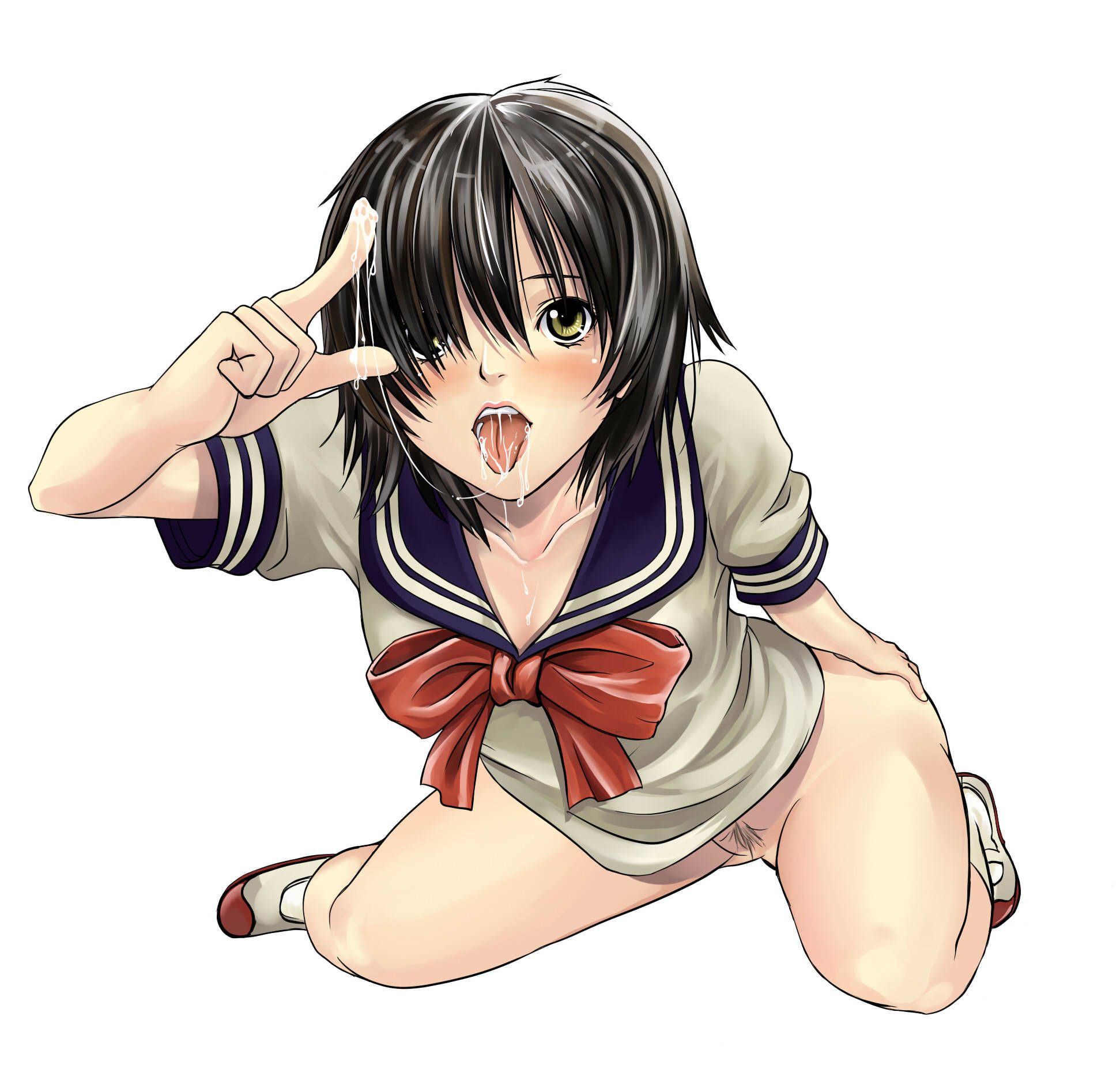 Anime: Girl erotic image of [mystery girlfriend X] [secondary] 1