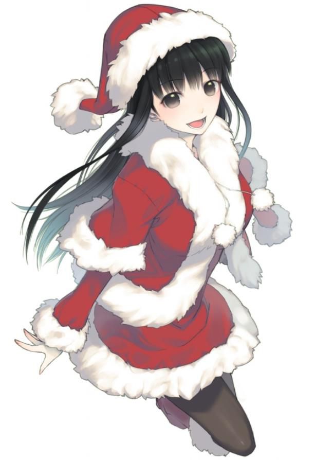 Christmas Santa Claus Moe Illustration 1