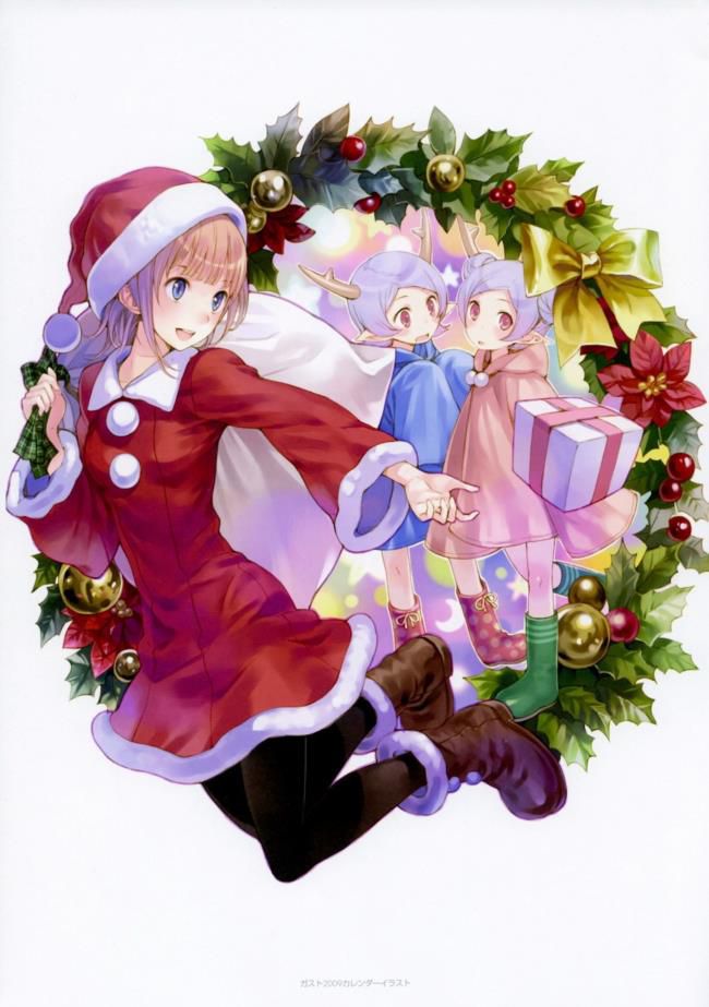 Christmas Santa Claus Moe Illustration 16