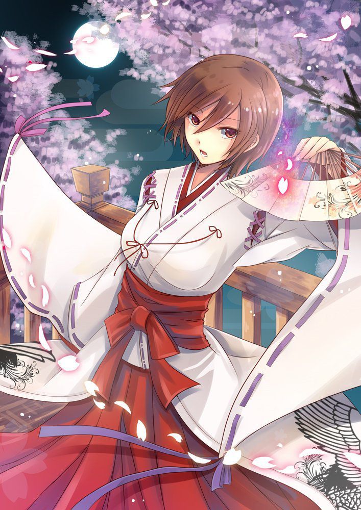 The second erotic image kudashia of the shrine maiden. 5