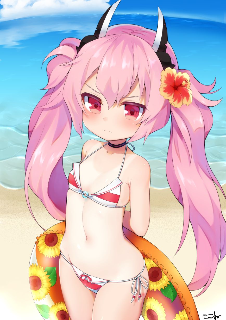 [Hamafu-chan (Azurren)] Loliero image of loli cute Hamafu-chan in pink hair Pu of Azur Lane! 23