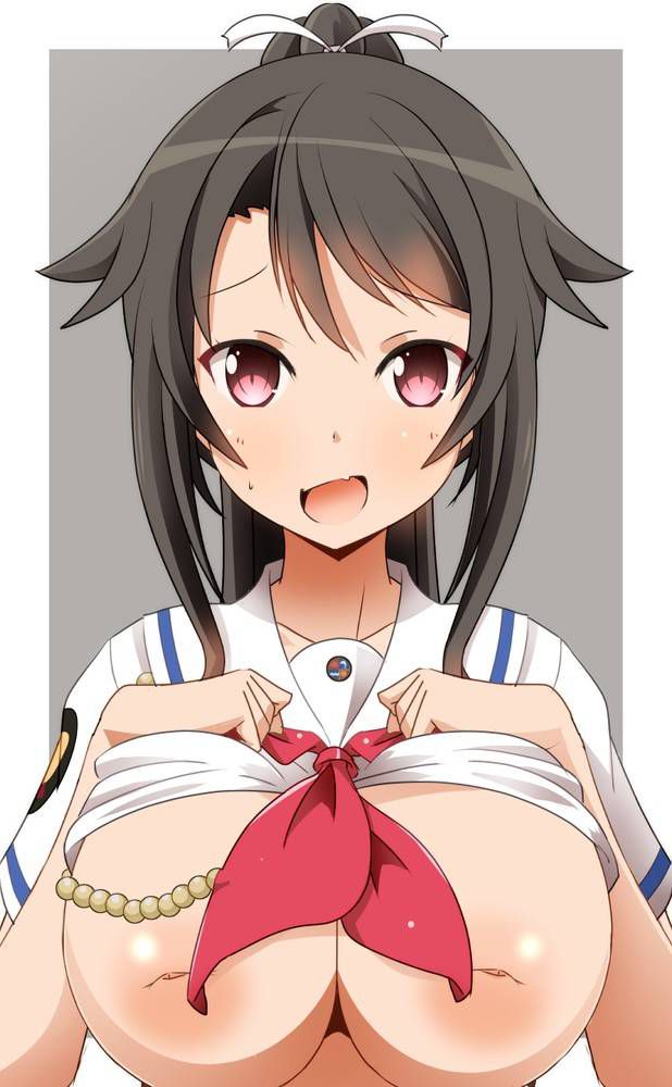 [Secondary erotic] Let's put erotic image of Akino Yamashiro of the high school fleet 9