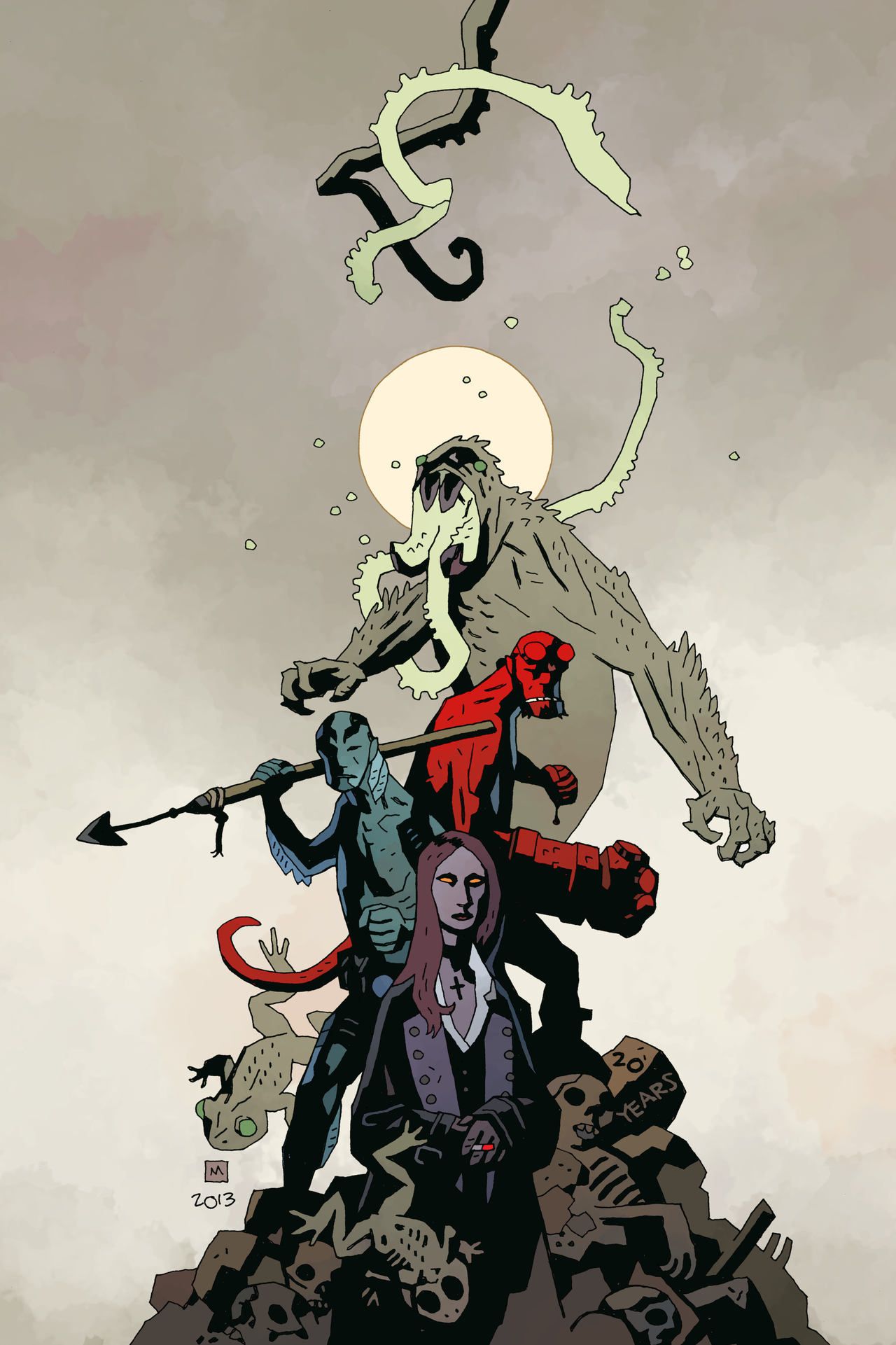 [Mike Mignola] Hellboy - 25 Years of Covers (2019) 142