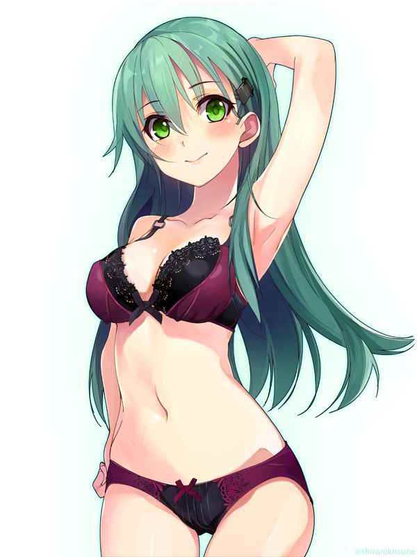[Secondary] secondary erotic image of a pretty girl wearing underwear [underwear] 8