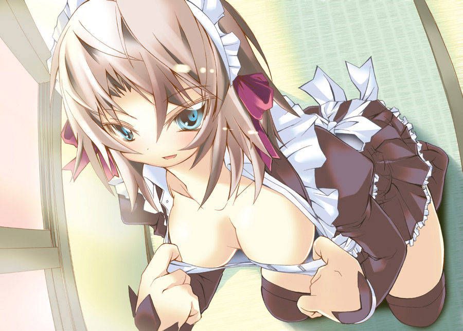 Erotic image summary of the big maid who surely nuke 6