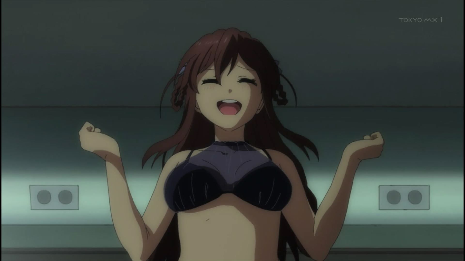 Anime [22/7 (Nanabun Nonijuuni)] 6 episodes erotic scene of girls erotic swimsuit! 11
