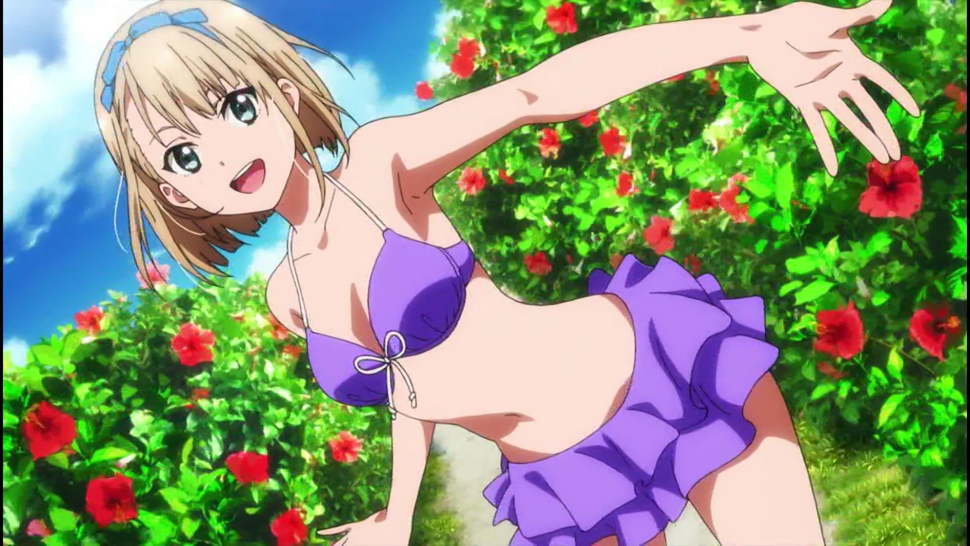 Anime [22/7 (Nanabun Nonijuuni)] 6 episodes erotic scene of girls erotic swimsuit! 18