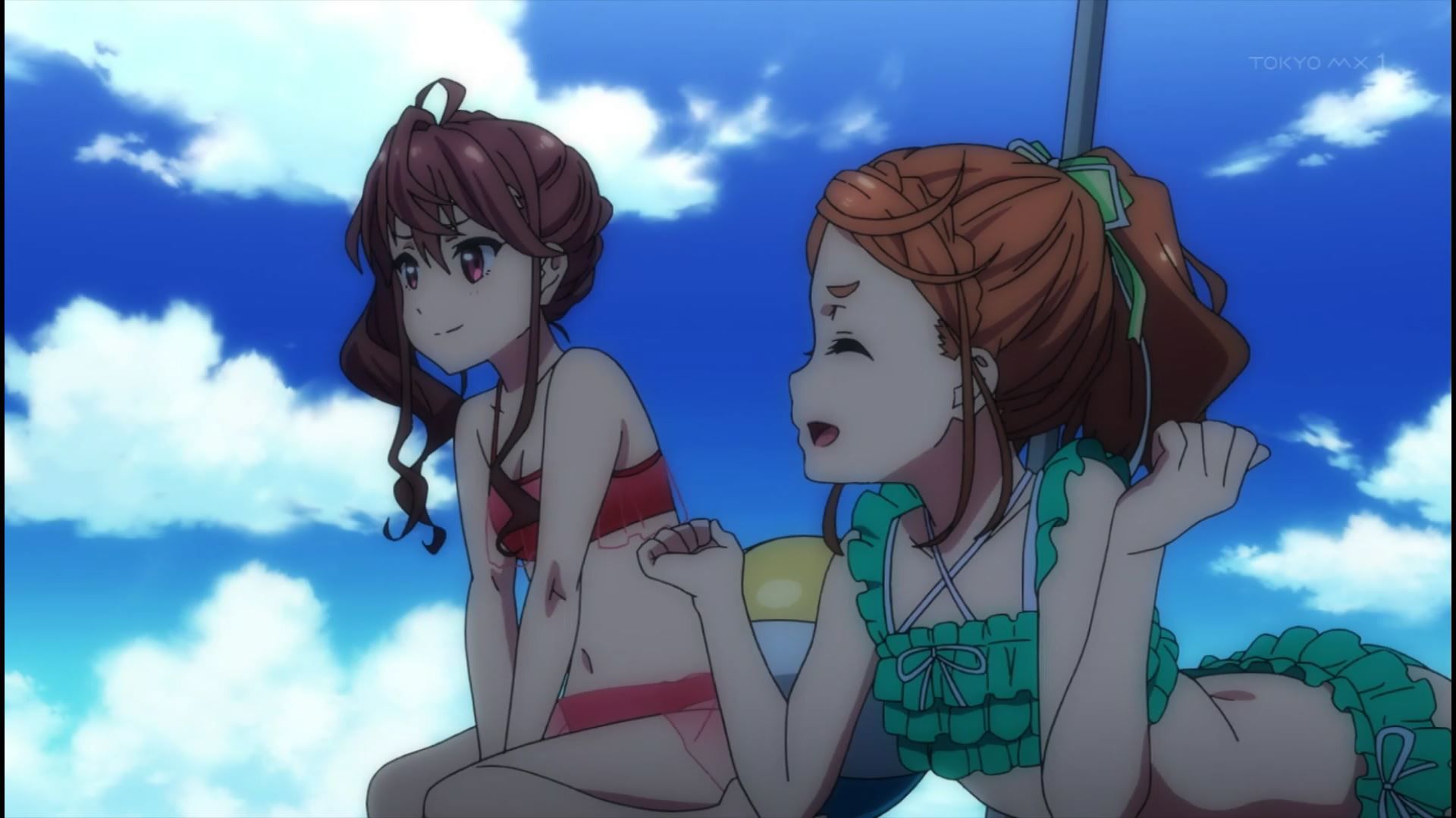 Anime [22/7 (Nanabun Nonijuuni)] 6 episodes erotic scene of girls erotic swimsuit! 20