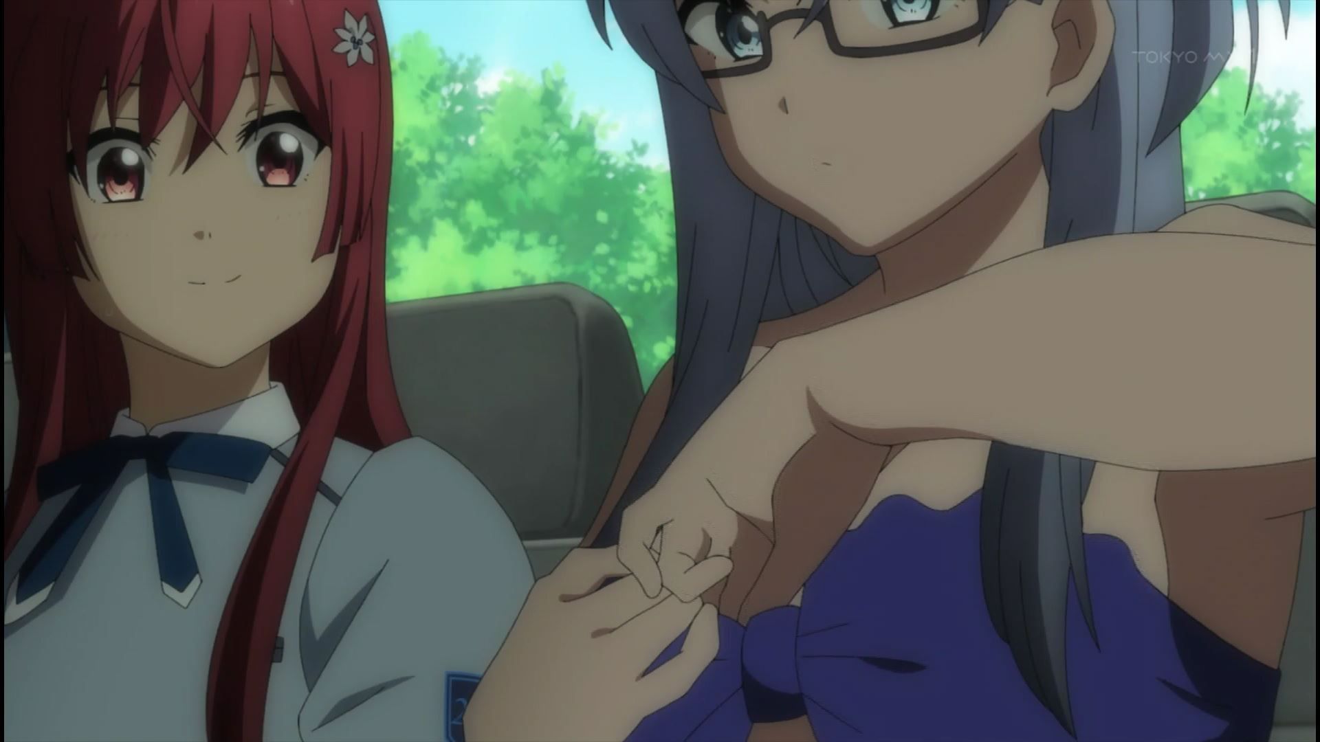 Anime [22/7 (Nanabun Nonijuuni)] 6 episodes erotic scene of girls erotic swimsuit! 21