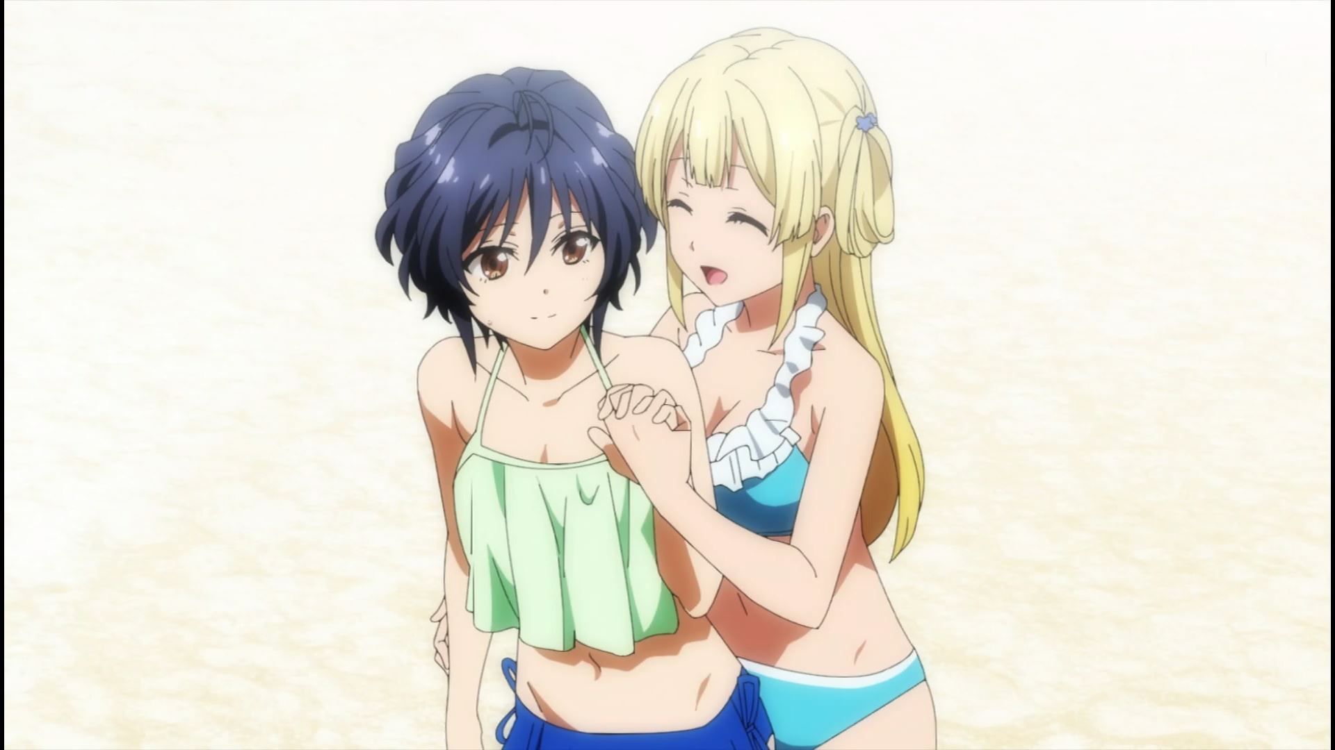 Anime [22/7 (Nanabun Nonijuuni)] 6 episodes erotic scene of girls erotic swimsuit! 5