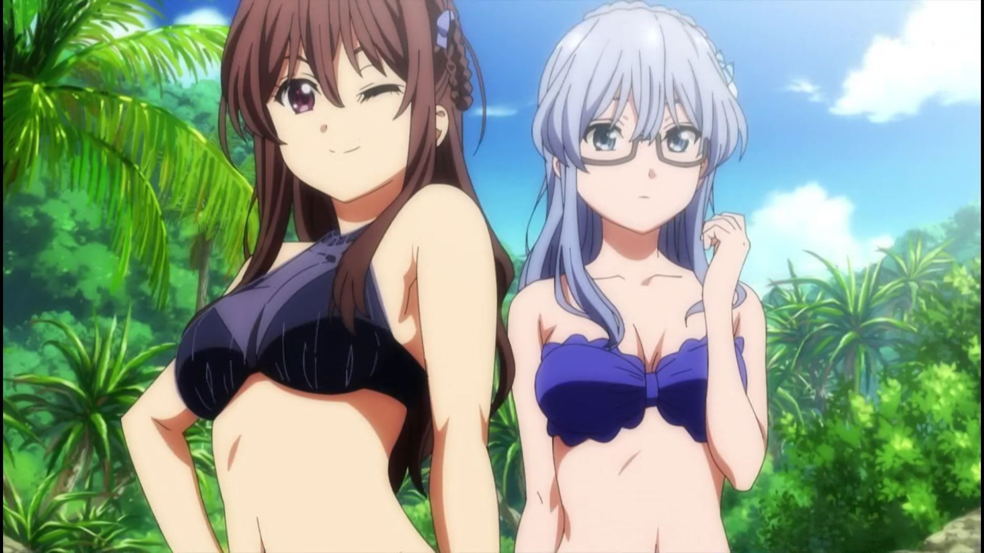 Anime [22/7 (Nanabun Nonijuuni)] 6 episodes erotic scene of girls erotic swimsuit! 8
