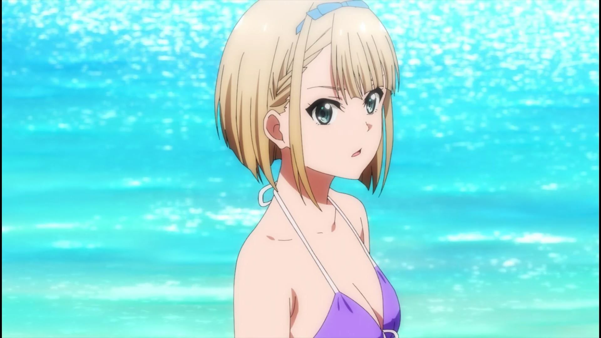 Anime [22/7 (Nanabun Nonijuuni)] 6 episodes erotic scene of girls erotic swimsuit! 9
